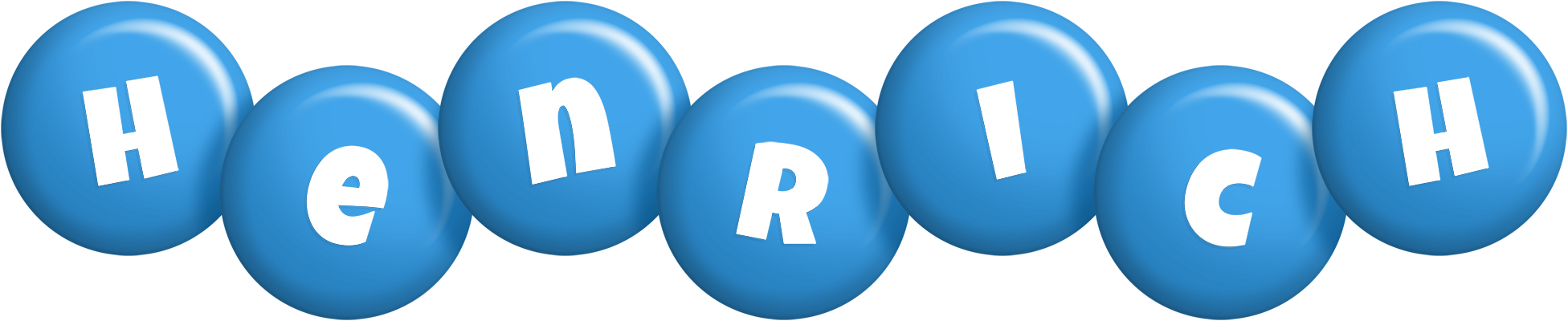 Henrich candy-blue logo