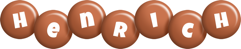 Henrich candy-brown logo