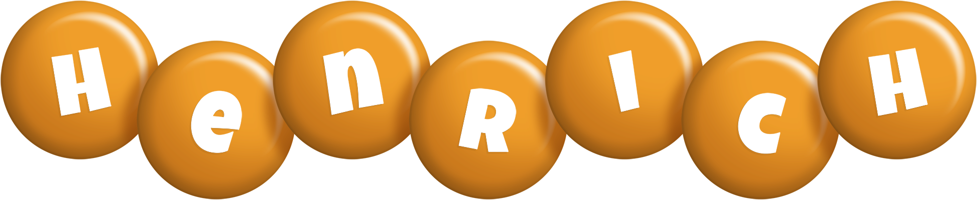 Henrich candy-orange logo