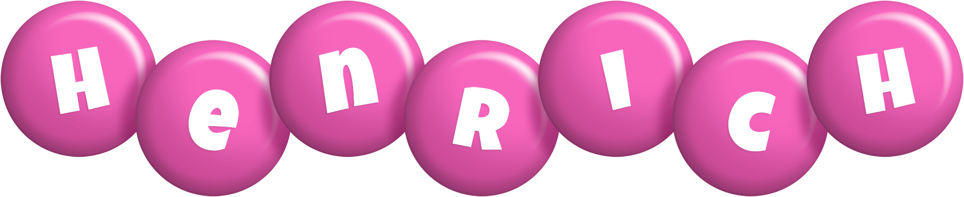 Henrich candy-pink logo