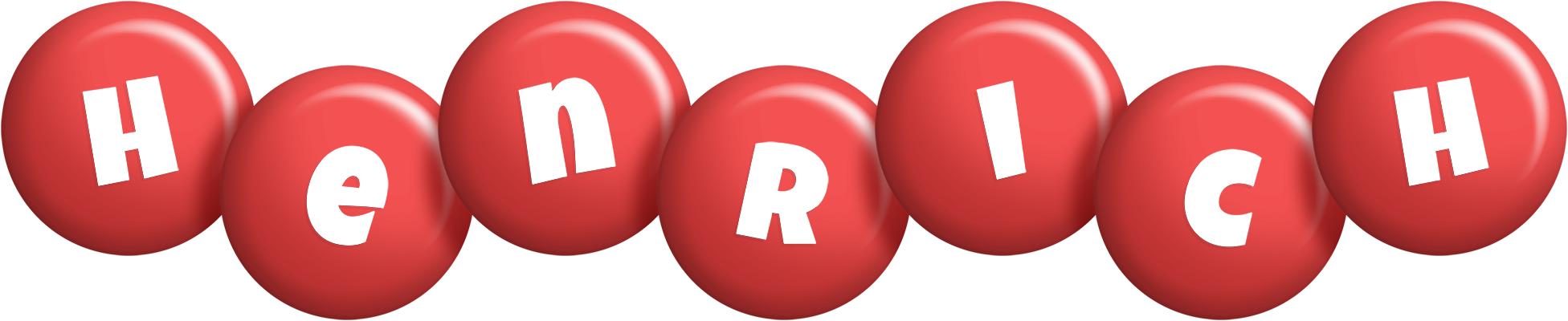 Henrich candy-red logo