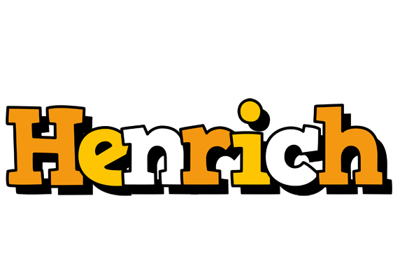 Henrich cartoon logo
