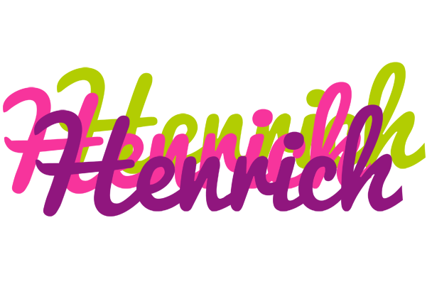 Henrich flowers logo