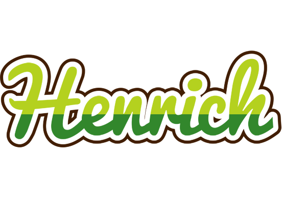 Henrich golfing logo
