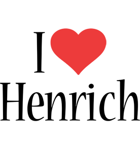 Henrich i-love logo