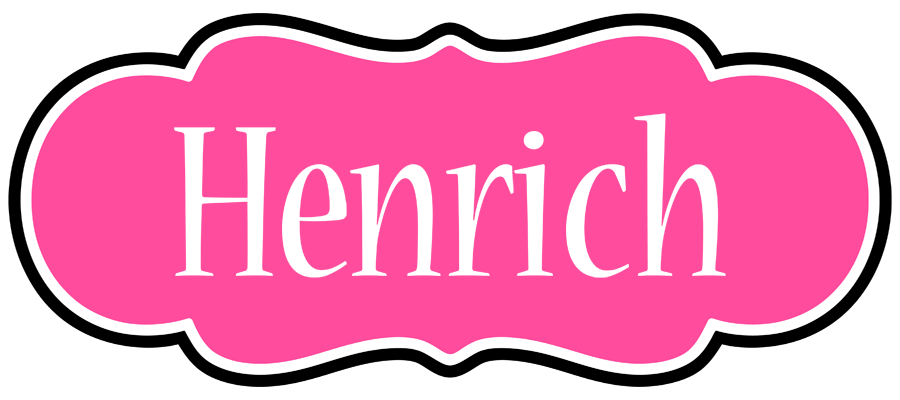 Henrich invitation logo