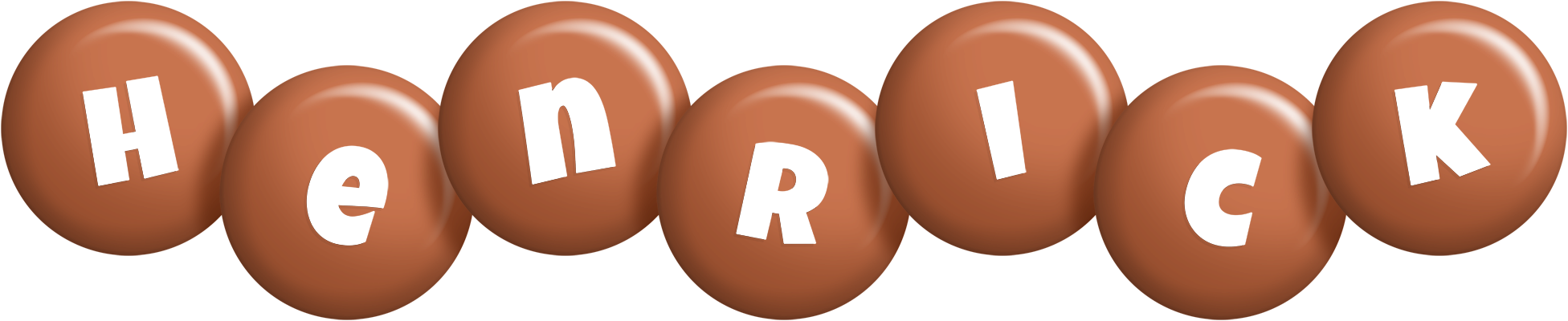 Henrick candy-brown logo