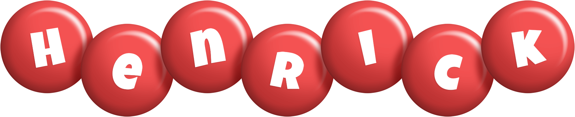 Henrick candy-red logo