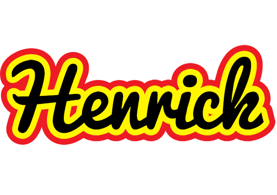Henrick flaming logo