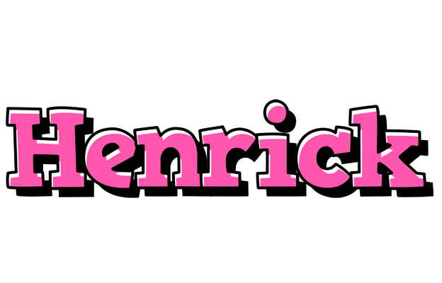 Henrick girlish logo