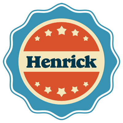 Henrick labels logo