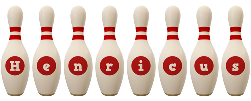 Henricus bowling-pin logo