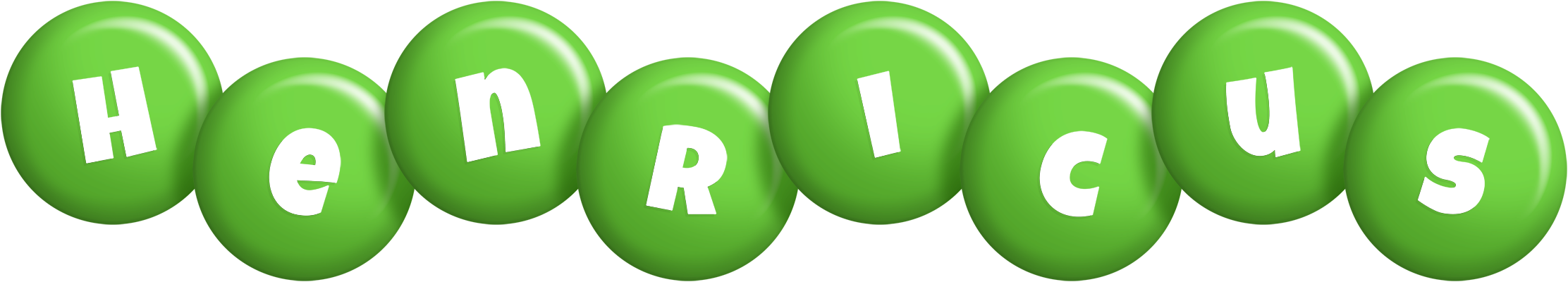 Henricus candy-green logo