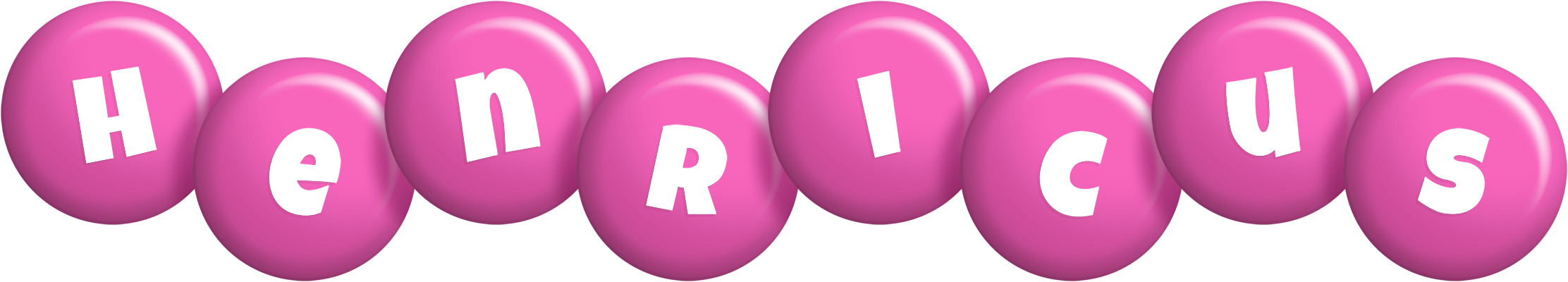 Henricus candy-pink logo
