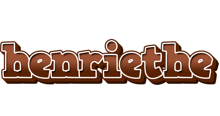 Henriethe brownie logo