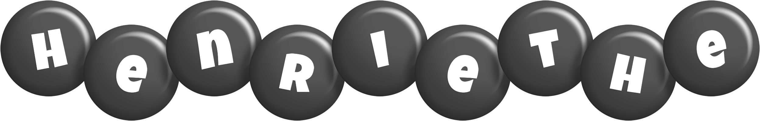 Henriethe candy-black logo