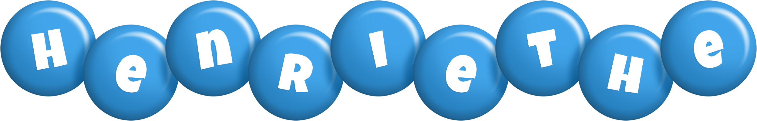Henriethe candy-blue logo