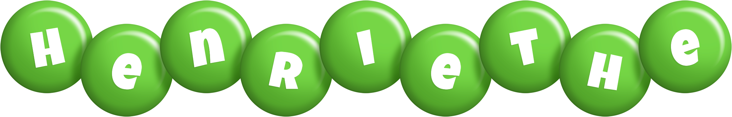 Henriethe candy-green logo