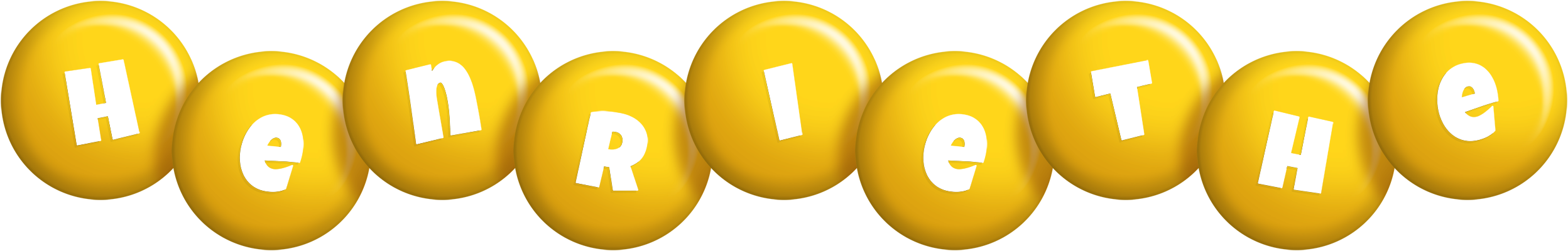 Henriethe candy-yellow logo