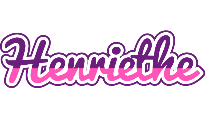 Henriethe cheerful logo