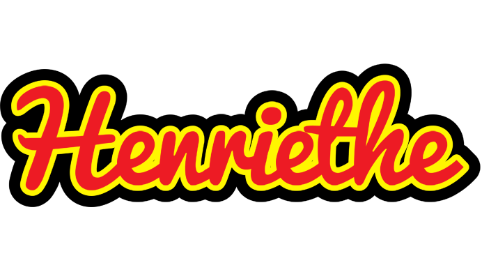 Henriethe fireman logo