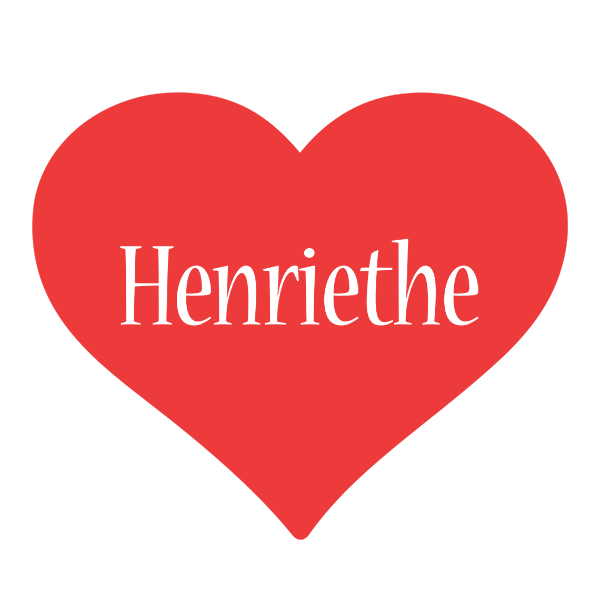 Henriethe love logo