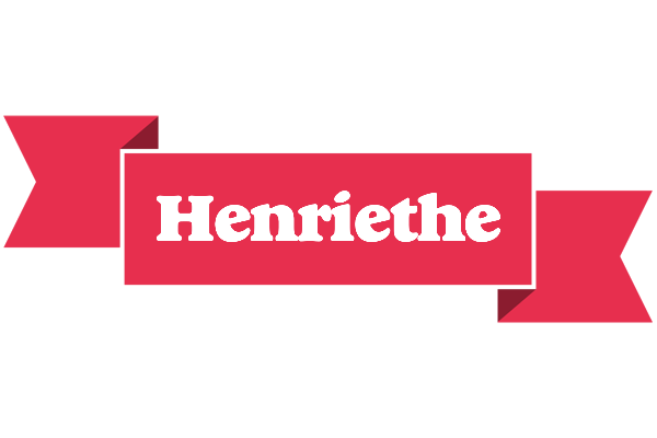 Henriethe sale logo