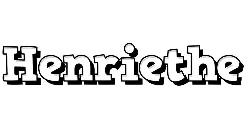 Henriethe snowing logo