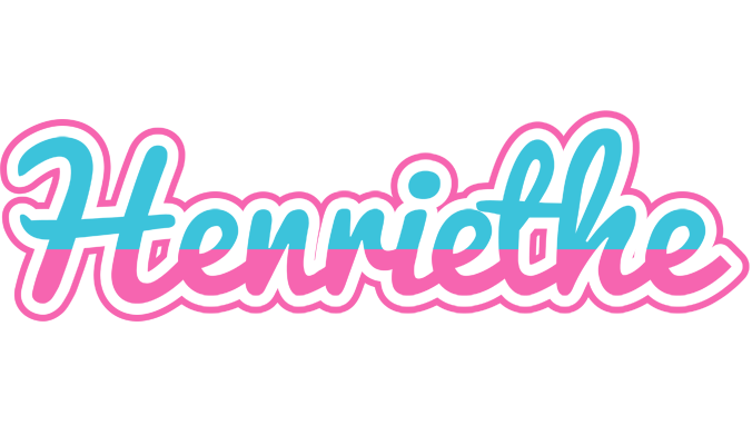 Henriethe woman logo
