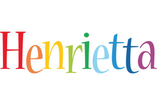 Henrietta birthday logo