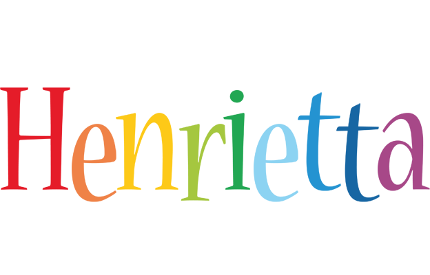 Henrietta birthday logo
