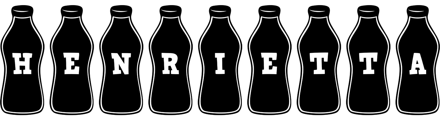 Henrietta bottle logo