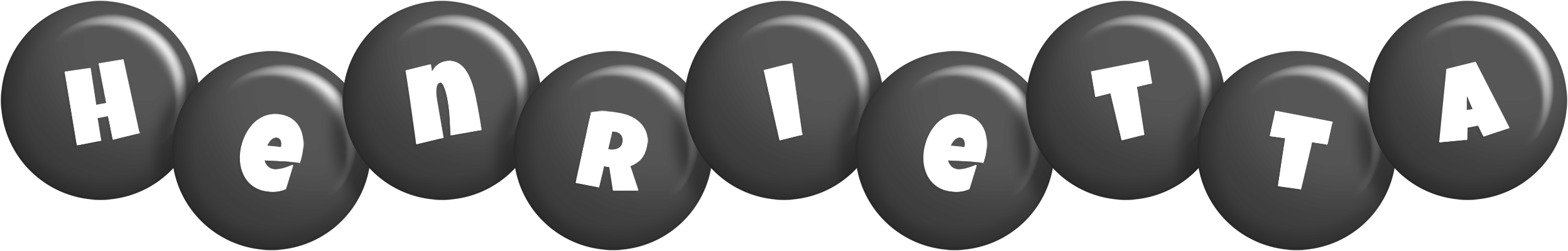 Henrietta candy-black logo