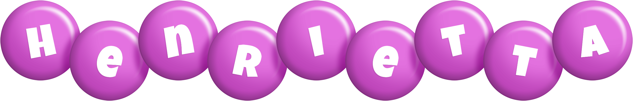 Henrietta candy-purple logo