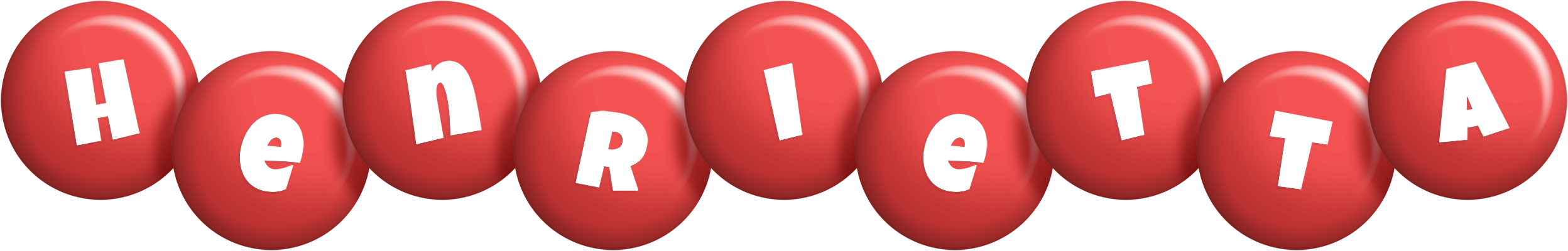 Henrietta candy-red logo