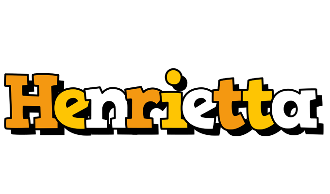 Henrietta cartoon logo