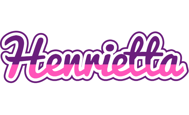 Henrietta cheerful logo