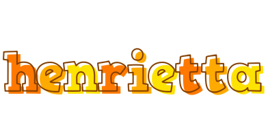 Henrietta desert logo