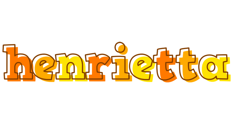 Henrietta desert logo