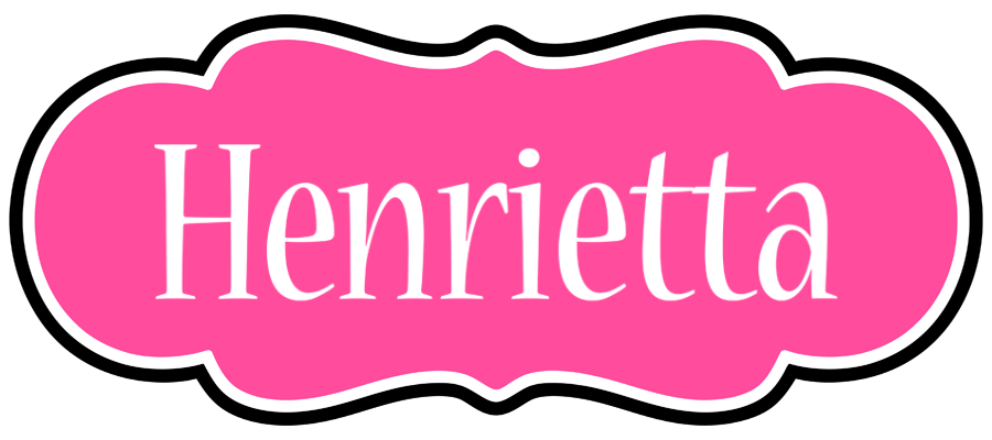 Henrietta invitation logo