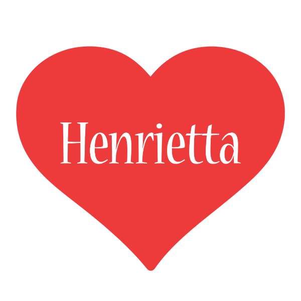 Henrietta love logo
