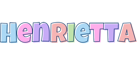 Henrietta pastel logo