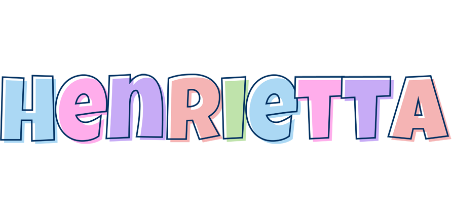 Henrietta pastel logo
