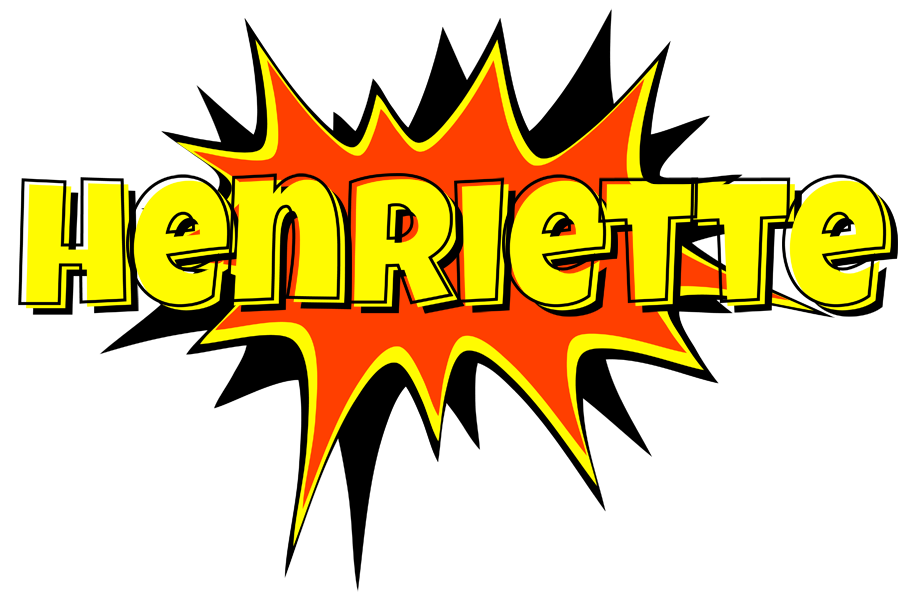 Henriette bazinga logo