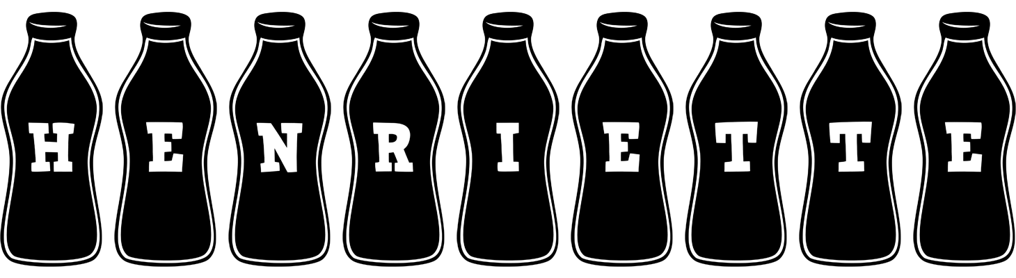 Henriette bottle logo