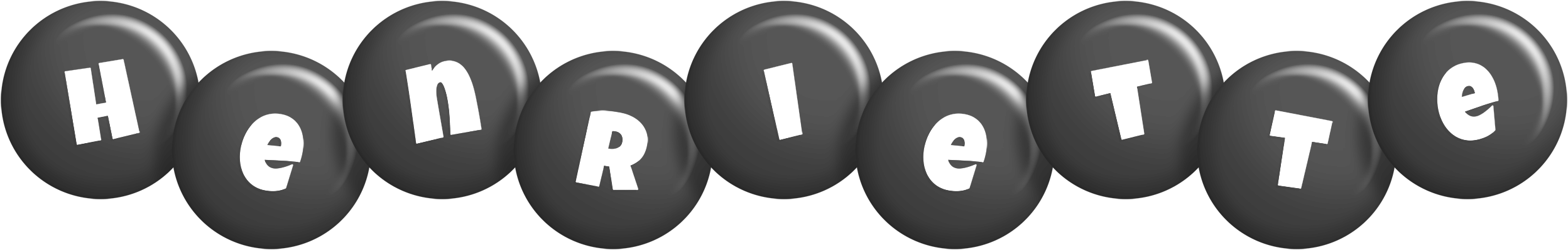 Henriette candy-black logo