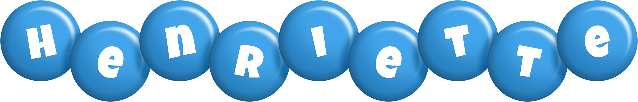Henriette candy-blue logo