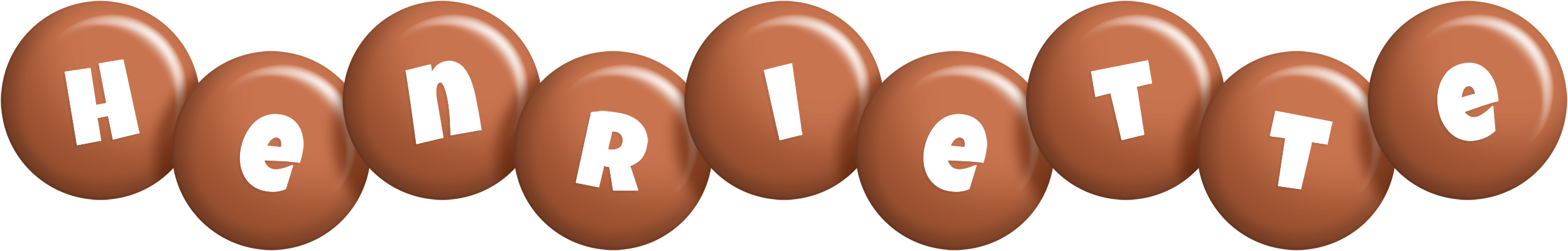 Henriette candy-brown logo