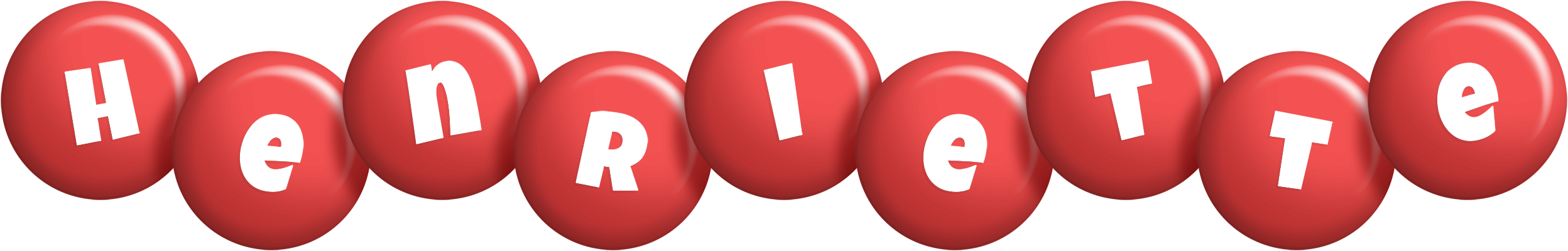 Henriette candy-red logo