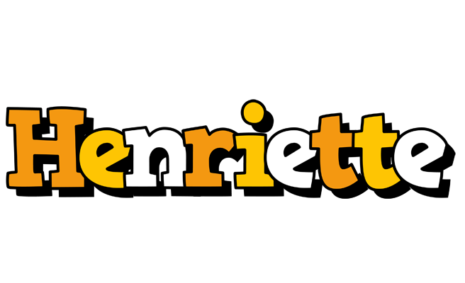 Henriette cartoon logo